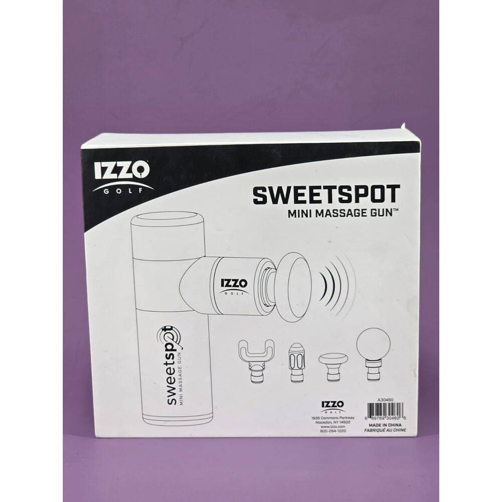 IZZO Golf Sweet Spot Mini Massage Gun - Deep Tissue Massage Gun for Golfers